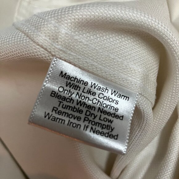 Pronto Uomo Mens Non-Iron White Long Sleeve Button Down Dress Shirt 14.5" 32/33" - Picture 4 of 4